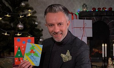 Łukasz Płoszajski z "Pierwszej miłości" pokazał 11-letniego syna. Ależ on wymiata na nartach!