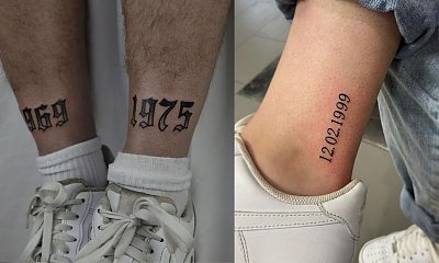 Każdy ma swoje ważne daty - niektórzy noszą je na swoim ciele - koniecznie zobacz te tatuaże!