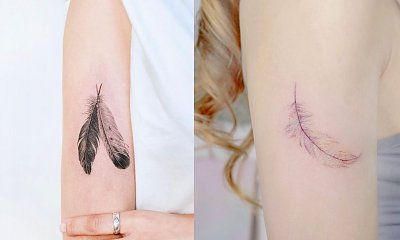 Piórko - co oznacza ten motyw, jako tatuaż?
