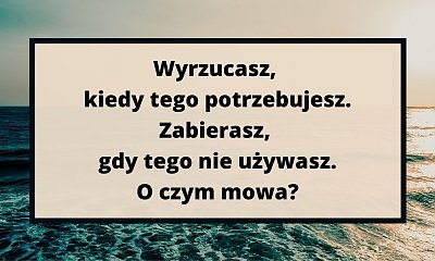 Ta zagadka wymaga logicznego myślenia i kreatywności! Nie każdy potrafi ją rozwiązać!