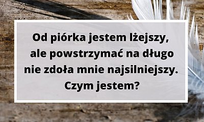 Tę logiczną zagadkę potrafi rozwiązać tylko 1 na 10 osób! Znajdziesz się w tym nielicznym gronie?