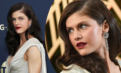 Alexandra Daddario w srebrnej sukni na SAG Awards! Posiadaczka najpiękniejszych oczu świata olśniła kreacją!