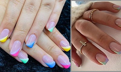 Kolorowy french manicure - oto najlepsze stylizacje!