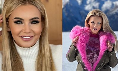 "Królowe życia" - Monika Chwajoł na stoku narciarskim w modnym płaszczyku! "Królowa śniegu"!