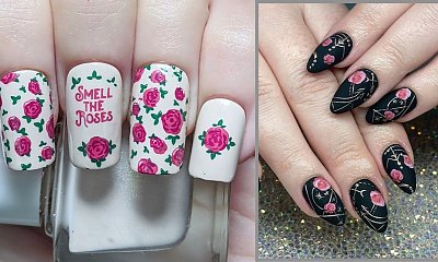#rosesnails - paznokcie różane. Oto najlepsze stylizacje!