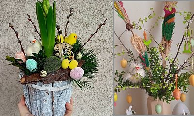 Stroik na Wielkanoc - dekoracje, które możesz zrobić w domu!