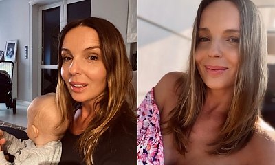 Tak Agnieszka Włodarczyk naprawdę wyglądała przed porodem: "Spuchnięte kostki i to wygięcie. Jak mogłam nosić ten brzuch" - pisze