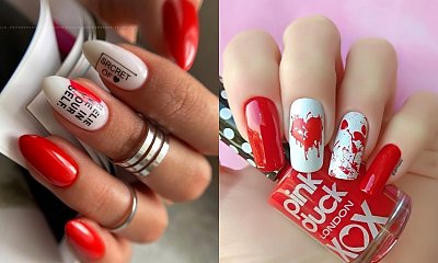 Czerwone paznokcie - 18 pomysłów na czerwony manicure na wiosnę 2022