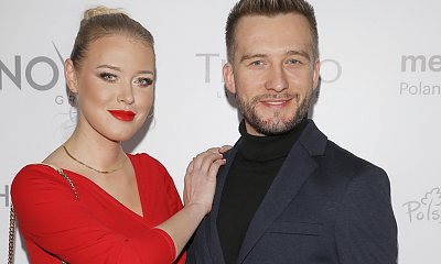 Ewelina Ruckgaber w czerwonej sukni z ogromnym rozcięciem. Jeden fałszywy ruch i byłaby wpadka!