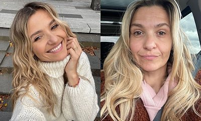 Joanna Koroniewska w koronkowej sukni ślubnej: "Wow! Przepiękna jest! Tylko trochę za ciasna." - piszą fani