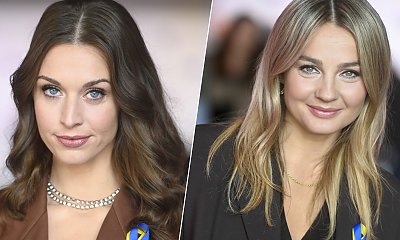 Małgorzata Socha czy Julia Kamińska? Która lepiej nosi brązową marynarkę?