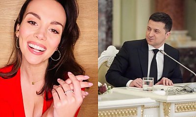Paulina Krupińska w objęciach prezydenta Ukrainy! Pokazała filtr z Wołodymyrem Zełenskim! "Kocham go"
