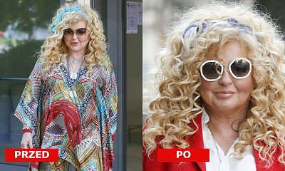 Magda Gessler w czerwonym płaszczu w "Dzień dobry TVN". Ale my patrzymy na jej sylwetkę! Ale schudła!