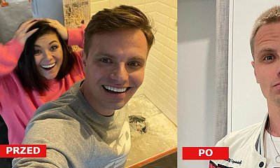Marcin Hakiel ściął włosy na jeżyka i przefarbował na platynowy blond! Wyjaśnił, skąd ta metamorfoza! "Widzę smutek" - piszą fani