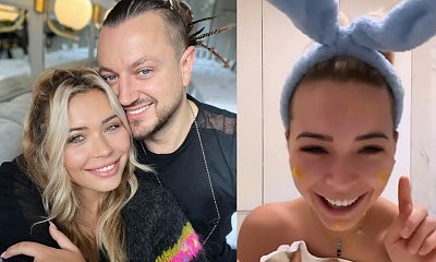 Sandra Kubicka w samym ręczniku, a Baron... chwyta ją za piersi! "Niby dorosła kobieta, a mental wczesnej nastolatki" - ktoś pisze