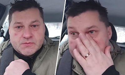 Wzruszające nagranie Sierhija z Ukrainy: "Jesteście moimi braćmi na zawsze"