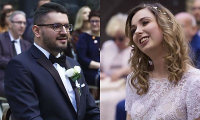 "Ślub od pierwszego wejrzenia 7": Ślub Doroty i Piotra za nami! Panna młoda miała koronkową suknię ślubną i... trampki!