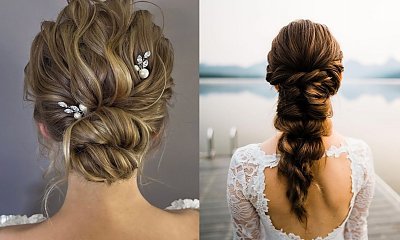 Ślubne fryzury - 20 inspiracji na proste i bardziej odjechane fryzury dla panny młodej