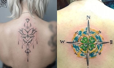 Tatuaż na plecach - najpiękniejsze wzory dla dziewczyn na wiosnę 2022