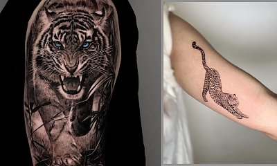 #tigertattoo tatuaż z motywem tygrysa. To hit mody 2022 roku! Zobacz i zainspiruj się!