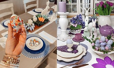 Wielkanocny stół - 15 pomysłów na udekorowanie stołu na wielkanocne śniadanie