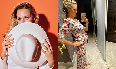 Ciężarna Aleksandra Żebrowska weszła na wagę: "Do wymiany. Popsuta! Nie wyglądasz na tyle" - piszą fani