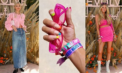 Coachella 2022: Moda na... lalkę Barbie? Gwiazdy w różowych stylizacjach
