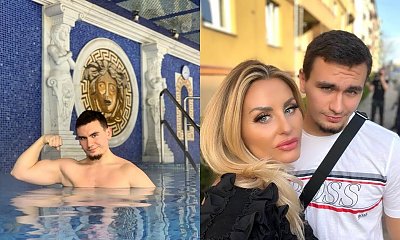 Conan Kaźmierski w szlafroku z dziewczyną na kolanach: "To Edzia? Zmieniła się już całkiem nie do poznania" - podsumowują fani
