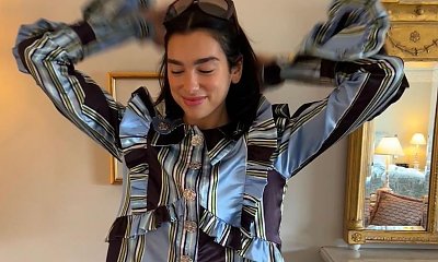 Dua Lipa imprezuje w prześwitującym topie bez stanika! "Trochę elegancji nie zaszkodzi..." - ktoś pisze