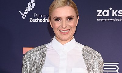 Fryderyki: Halina Mlynkova w białych skarpetkach i lakierkach... z ukochanym! Udana stylizacja czy wpadka?
