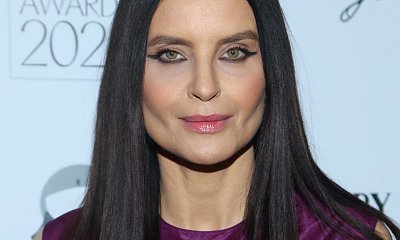 Joanna Horodyńska w ekskluzywnej koszuli nocnej z długim trenem i mrocznym makijażem na "Elle Style Awards 2022"! Ikona stylu?