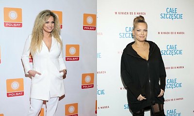 Stylizacje ze ścianek Joanny Liszowskiej! Jaki kolor i materiał najczęściej pojawia się w kreacjach aktorki?