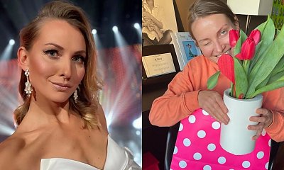 Wesoła Joanna Moro podrzuca pisanki i życzy wesołych świąt. "Jak możesz wykorzystywać Wielkanoc, żeby promować kod rabatowy?" - ktoś pisze