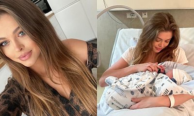 Joanna Opozda opublikowała nowe zdjęcia z synkiem: "Wygląda jak laleczka. I jaki duży już" - piszą fani