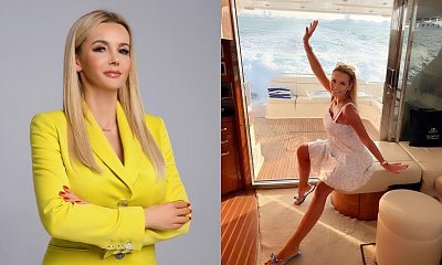 Królowe Życia: Monika Chwajoł w zjawiskowej sukni ślubnej. "Poszerza i do niej trzeba mieć cyc!" - ktoś podsumował