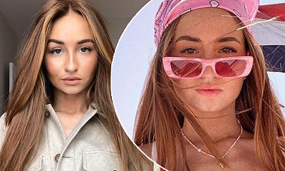 Pamiętacie Angelikę Muchę? Przypomina o sobie w mikroskopijnym bikini, prężąc się na plaży