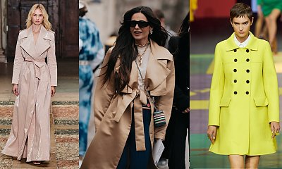 Wiosenne płaszcze – klasyczne, kolorowe i skórzane. W tych modelach poczujesz się wyjątkowo!
