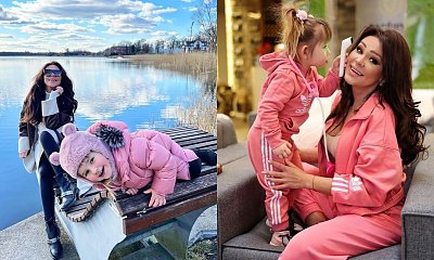 Sylwia Bomba z córką w wielkanocnej sesji: "Ale masz grube kolana, wiadomo po kim Tośka ma takie kulfony" - ktoś stwierdza