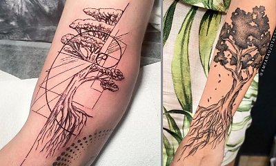 Treetattoo - tatuaż z motywem drzewa. Zobacz najlepsze stylizacje!