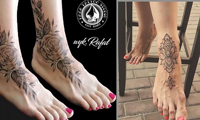 #tattooonfoot - tatuaż na stopie. Poznaj najciekawsze propozycje!