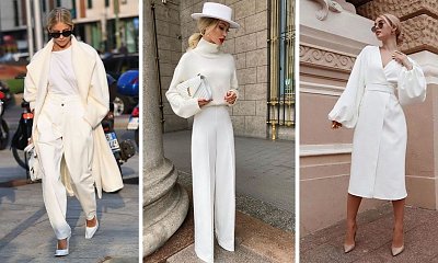 Biały total look - gorący trend wiosna-lato 2022!