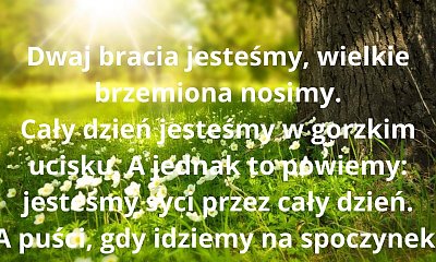 Ta zagadka wymaga nieszablonowego myślenia. Kim jest narrator?