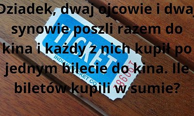 Tę zagadkę trudno rozwiązać. Dasz radę?