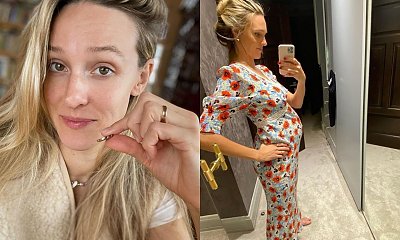 Ciężarna Aleksandra Żebrowska w stroju kąpielowym pokazała cellulit: "Dziękuję za prawdę" - piszą fani