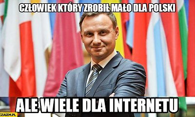 Prezydent Andrzej Duda kończy dziś 50 lat! Przypominamy najlepsze memy z jego udziałem!