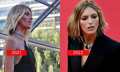 Anja Rubik zachwyca stylizacjami w Cannes! Porównujemy jej kreacje z 2022 i 2021 roku