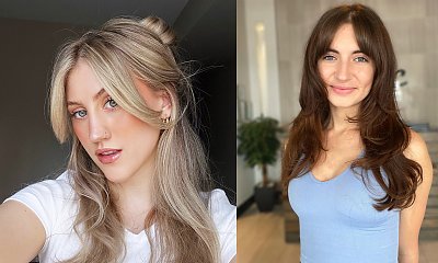 Curtain bangs - 2 proste sposoby na ułożenie super modnej grzywki! Instrukcje KROK PO KROKU