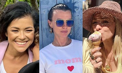 Gwiazdy świętują Dzień Matki 2022! Sokołowska pozuje z ciążowym brzuchem, a Barbara Kurdej-Szatan i Cichopek pokazały dzieci