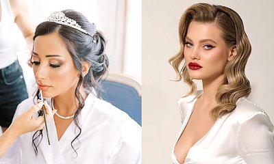 Fryzury ślubne dla długich włosów. Najświeższe trendy: elegancki kucyk, gustowne upięcie, piękny splot i nie tylko!