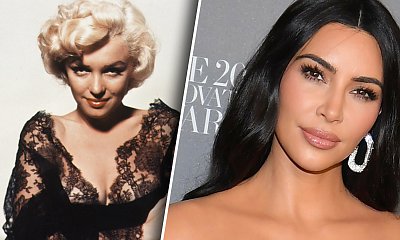 Blondwłosa Kim Kardashian w sukni Marilyn Monroe za 5 mln dolarów! Która z pań wyglądała lepiej?